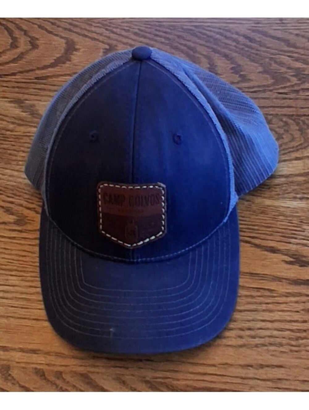 Richardson Snapback Mesh Trucker Hat with Camp Colvos Patch